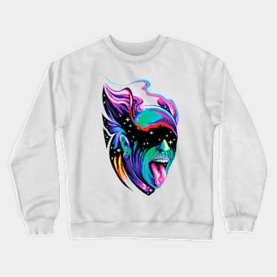 Electro Galaxy Crewneck Sweatshirt